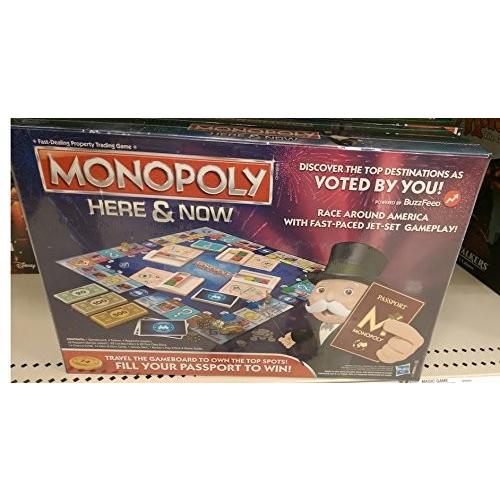 Monopoly Here and Now fill your passport to win モノ...