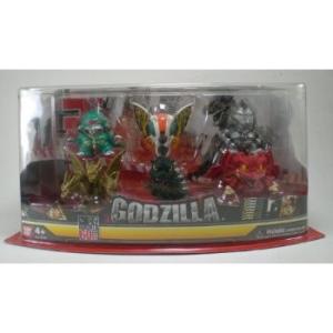 Godzilla Chibi Super Deformed Mini-Figure 6-Pack おもちゃ｜value-select