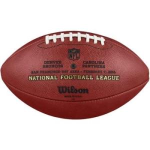 Wilson Super Bowl 50 Game Ball ウィルソン第50回スーパーボウルゲームボール｜value-select