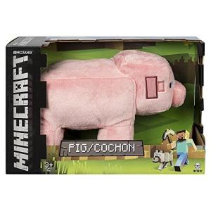 Minecraft 12 inch Plush Pig マインクラフトぬいぐるみ豚｜value-select