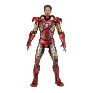 Neca アベンジャーズ バトル ダメージド アイアンマン 1/4 スケール アクション フィギュア｜value-select