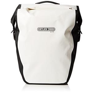 ORTLIEB(オルトリーブ) バックローラー シティ ホワイト/ブラック 40L(ペア) サイドバッグ F5003｜value-select