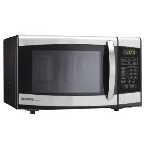 Danby ダンビー Designer Countertop Microwave, Black/Stainless Steel 電子レンジ｜value-select