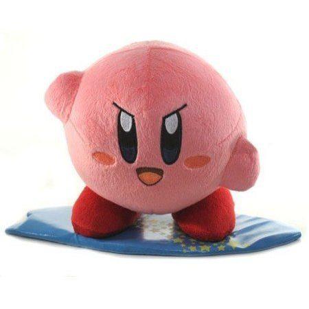 Kirby&apos;s Adventure Surf Board Kirby 6&quot; Plush Doll T...