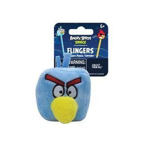 10x NEW BLUE ANGRY BIRDS SPACE FLINGERS PLUSH 2&quot; S...