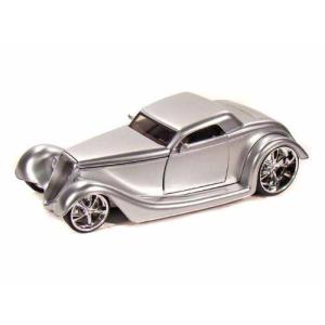 ダイキャストカー 1934 フォード D-Rods マスシルバー 1/24｜value-select