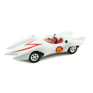 ダイキャストカー Speed Racer Mach5 マッハゴーゴーゴー ホワイト No5 1/18｜value-select