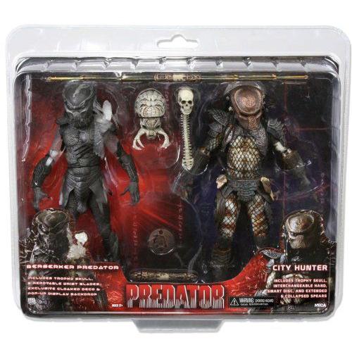 NECA バーサーカー・プレデター / シティーハンター 7インチ アクションフィギュア 2パックセ...