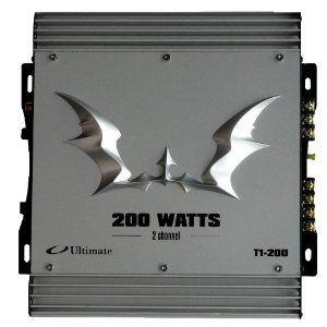 Ultimate T1-200 120 Watt Amplifier (One Channel, Silver)｜value-select