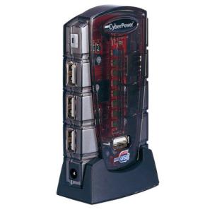 Cyberpower/7ポート USB2.0電源ハブの商品画像