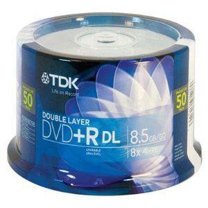 TDK 8.5GB 8倍速対応 DVD+Rディ...の詳細画像1