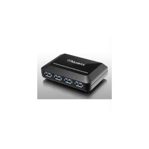Aluratek/4ポートUSB3.0ハブwケーブルの商品画像