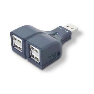 ベルキンUSB2.0/4ポートThumbハブF5...の商品画像