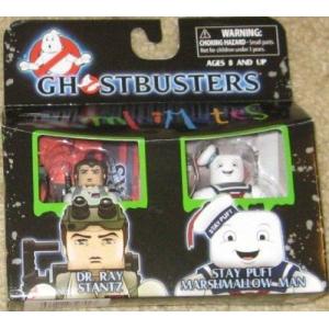 Ghostbusters ゴーストバスターズ Minimates Dr. Ray Stantz & Stay Puft Marshmallow Man フィギュア ダ