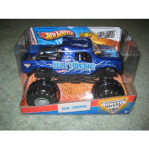 Blue Thunder Monster Jam Hot Wheels ホットウィール MAX-D ...