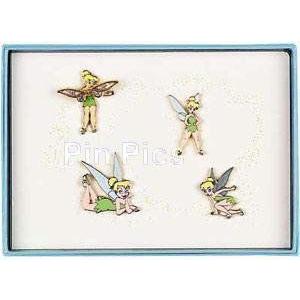 Disney&apos;s ディズニー Tinker Bell ティンカーベル Boxed Pin Set T...