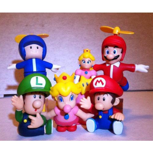 【ビーピー】Super Mario スーパーマリオ Cute Charcter 6pcs Set フ...