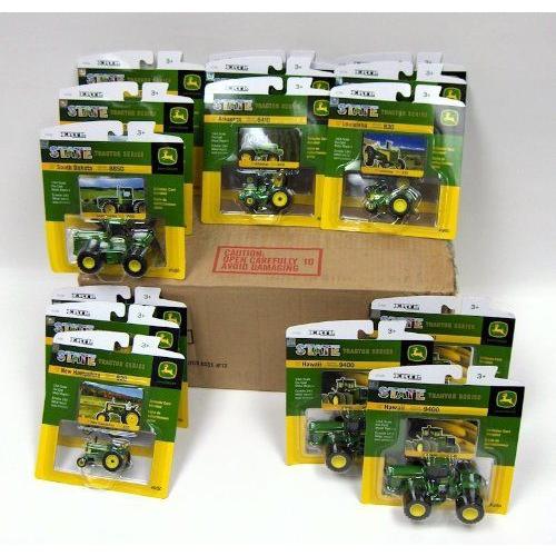 1/64th Sealed Case John Deere State Series #46-#50...