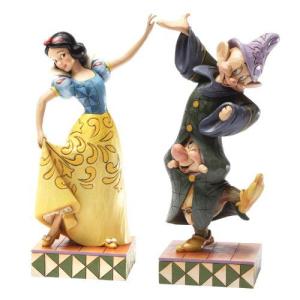 Enesco Disney Traditions by Jim Shore Snow White Dopey and Sneezy Figurine, 9-Inch｜value-select