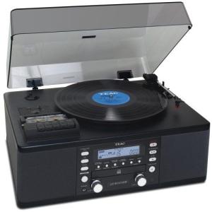 TEAC CDレコーダー ターンテーブル&カセットプレイヤー付き LP-R550USB｜value-select