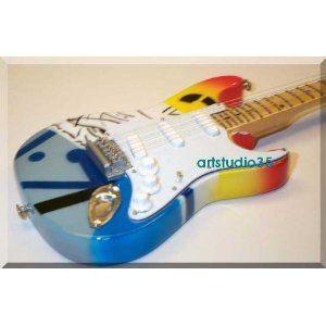 ERIC CLAPTON Miniature Mini Guitar Fender フェンダー Strat Crash by ARTSTUDIO35｜value-select