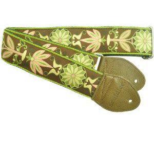 Souldier GS0210OD02OL Custom USA Handmade Daisy Acoustic Guitar Strap - Olive Brown｜value-select