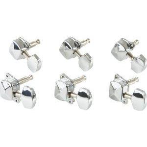 ProLine 3+3 Diagonal Mount Tuning Machines Chrome｜value-select