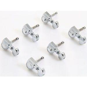 Grover 305C6 Rotomatic Tuners - 6-In-line - Chrome｜value-select