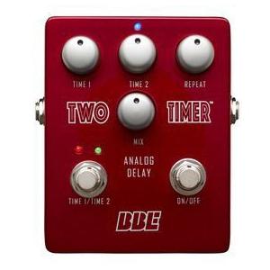 BBE Two Timer Analog Delay Guitar Effects Pedal/アン...