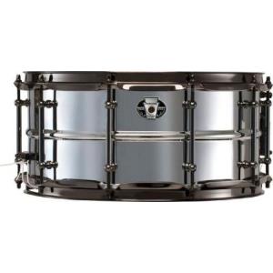 Ludwig ラディック Black Magic Stainless Steel Snare スネア
