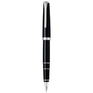 Pilot パイロット The Falcon Flexible Nib Fountain Pen 万年筆, Black Metal Barrel, Medium Soft Nib,｜value-select