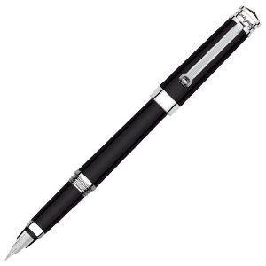 Montegrappa モンテグラッパ Parola Black Fountain Pen 万年筆 - Medium｜value-select