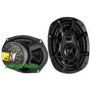 Kicker DS693 6"x9" 3-Way Speakers (Pair)｜value-select