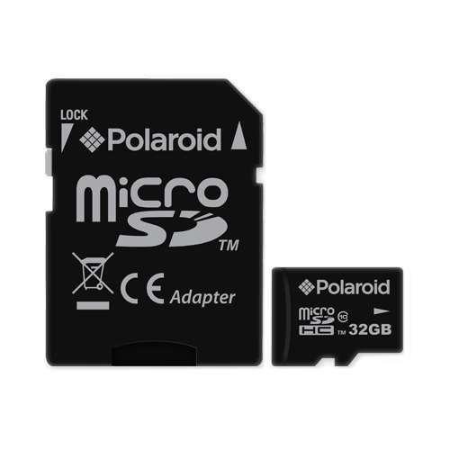 ポラロイド 32GB クラス10 マイクロSDHC フラッシュメモリーカード P-SDU32G10-...