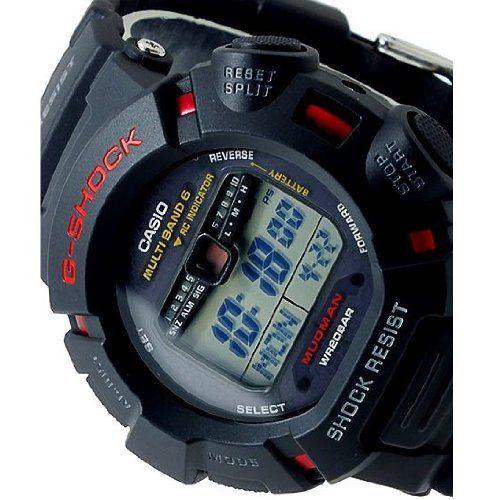 CASIO【カシオ】G-SHOCK MUDMAN タフソーラー デジタル メンズ腕時計GW9010-...