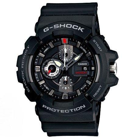 CASIO【カシオ】G-SHOCK クロノグラフ アナログ メンズ腕時計GAC100-1A