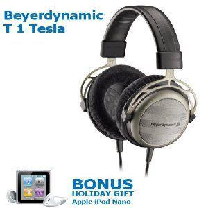 Beyerdynamic T1 Tesla Audiofile Stereo Headphone ヘッドフォン + BONUS HOLIDAY GIFT Apple iPod nano｜value-select