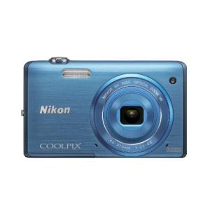 Nikon デジタルカメラ COOLPIX (クールピクス) S5200 スカイブルー　　父の日　豪華セット｜value-select