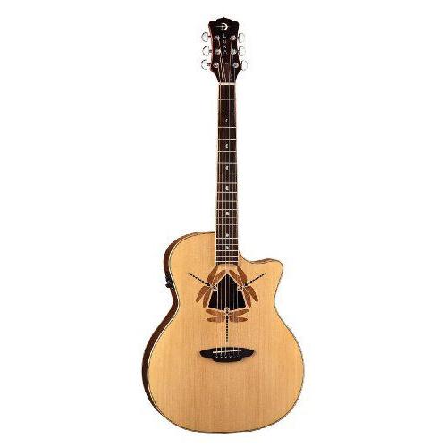 LUNA Oracle DragonFly Acoustic Electric Guitar, Na...