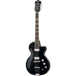 Hofner HCT-CS10-BK-O CT Club Guitar - Black with Case