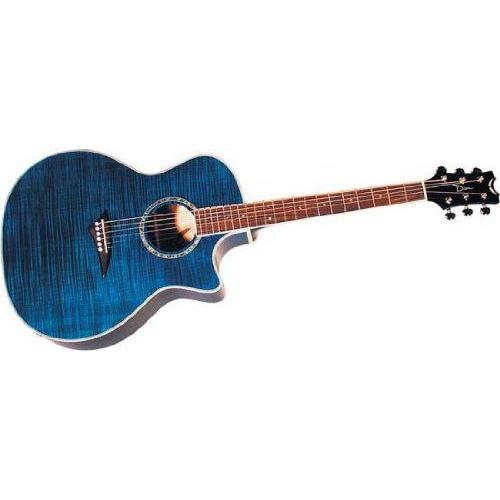 Dean ディーン Exotica FM エレアコ Flame Blue