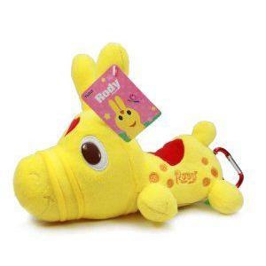 Rody Horse Gymnic Soft Plush Doll - 9&quot; Yellow ぬいぐる...