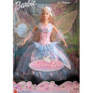Swan Lake Barbie Doll as ODETTE w Light Up Wings (...