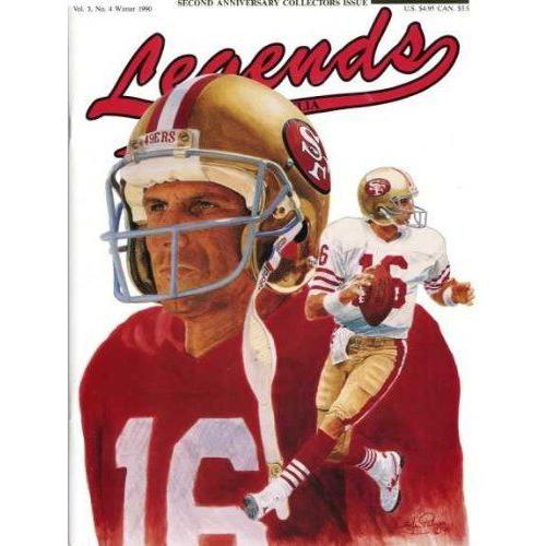 Joe Montana Football Legends Magazine 人形 ドール