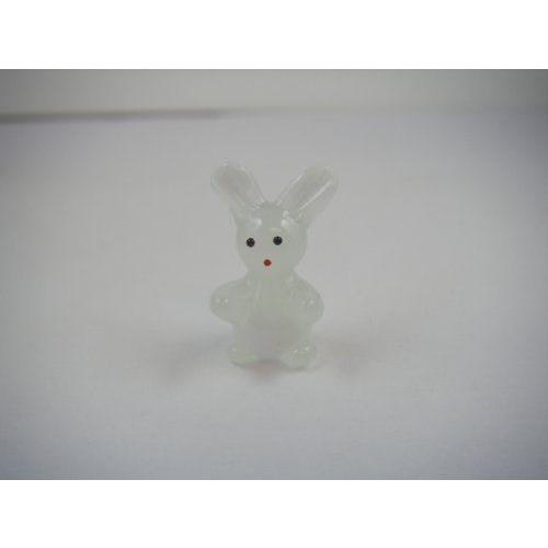 Ganz Miniature Glass Animals Figurine - White Glas...