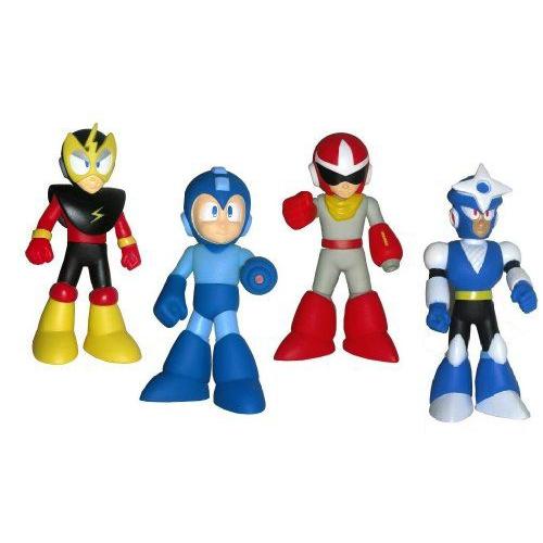 Megaman 6&quot; Deluxe Action Figure Set of 4 Includes:...