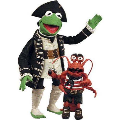 The Muppets Series 7 Action Figure Kermit as Capta...