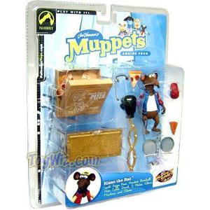 The Muppets Series 4 Action Figure Rizzo Blue Jack...