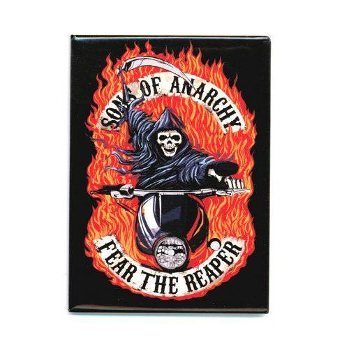 Sons Of Anarchy Fear The Reaper Magnet フィギュア ダイキャス...
