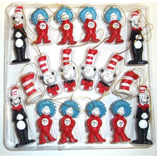 Dr. Seuss The Cat in the Hat Figurines, Set of 18 ...